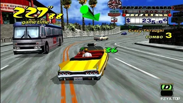 疯狂出租车3:高速狂奔/Crazy Taxi 3: High Roller-方舟游戏网