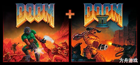 毁灭战士+毁灭战士2/DOOM + DOOM II/支持网络联机-方舟游戏网